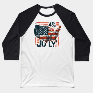 4th Of July Baseball T-Shirt